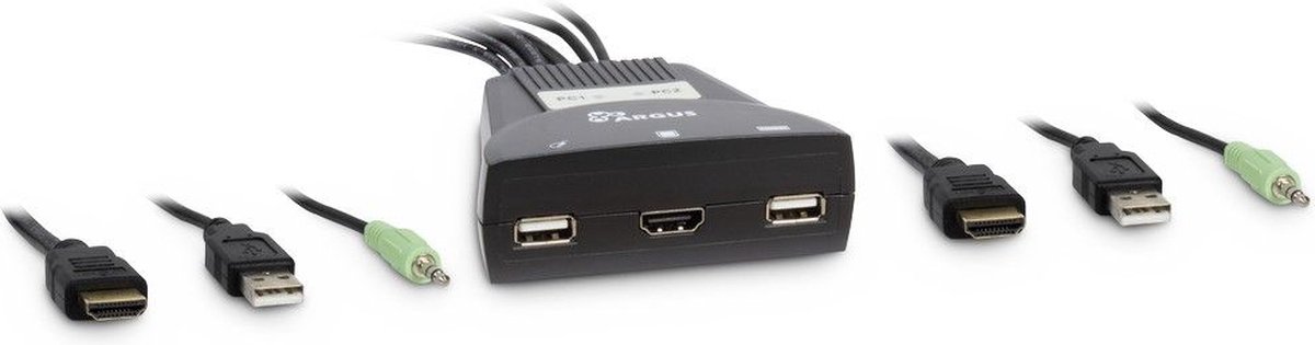 Inter-Tech LS-21HA 2-Port HDMI KVM
