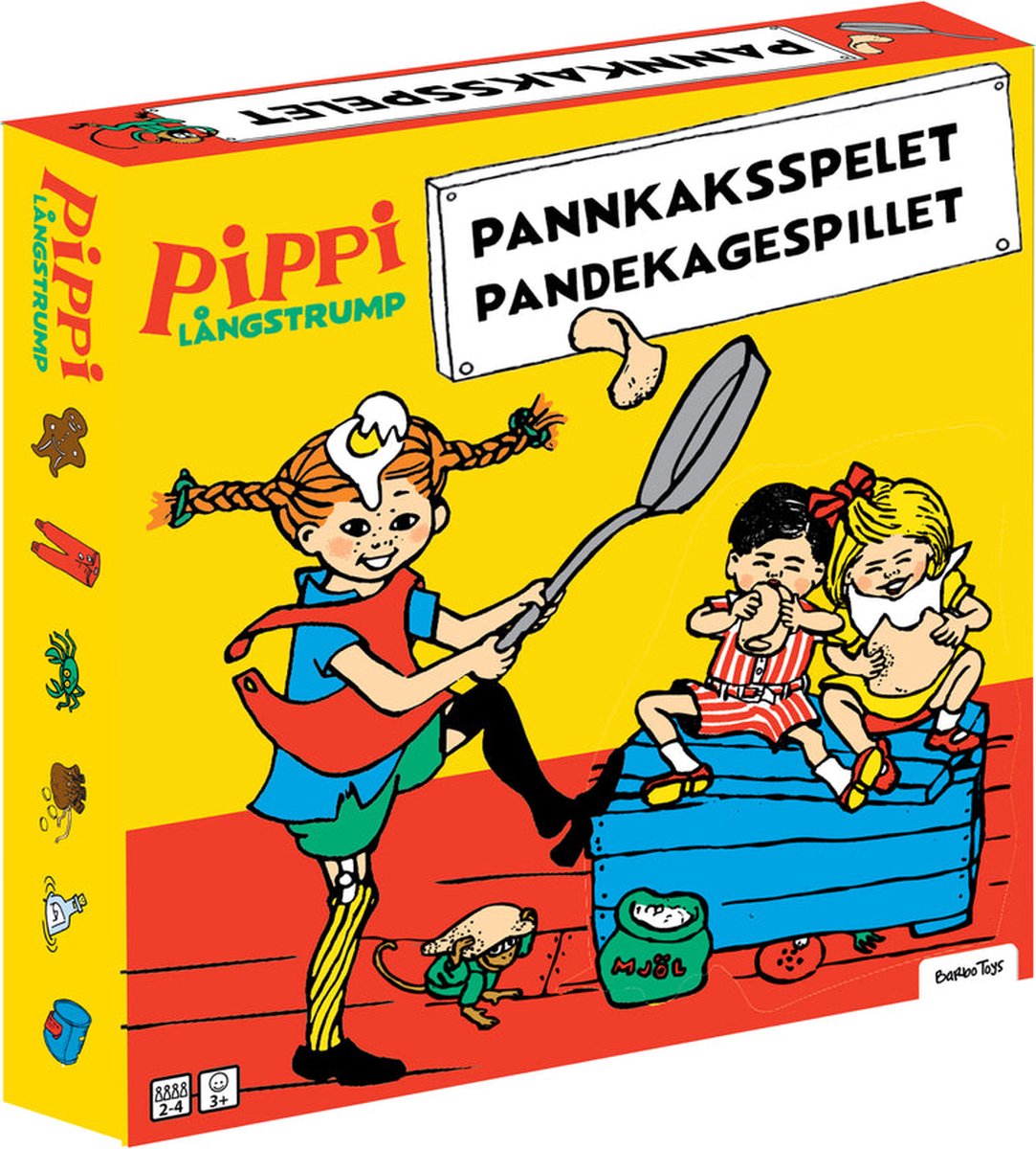 Barbo Toys Pippi - Pancake Game (DK/SE/NO)