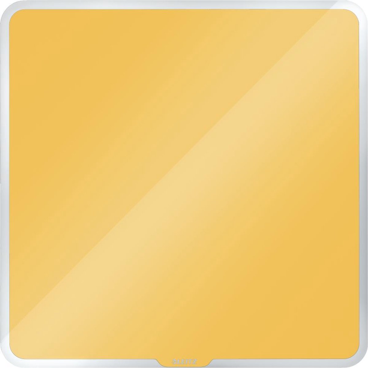 Leitz Cosy magnetisk glas whiteboardtavle 450x450mm Varm gul