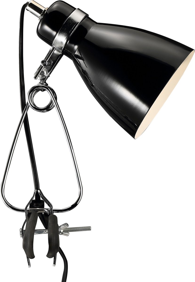 Nordlux Cyclone klemspot, sort