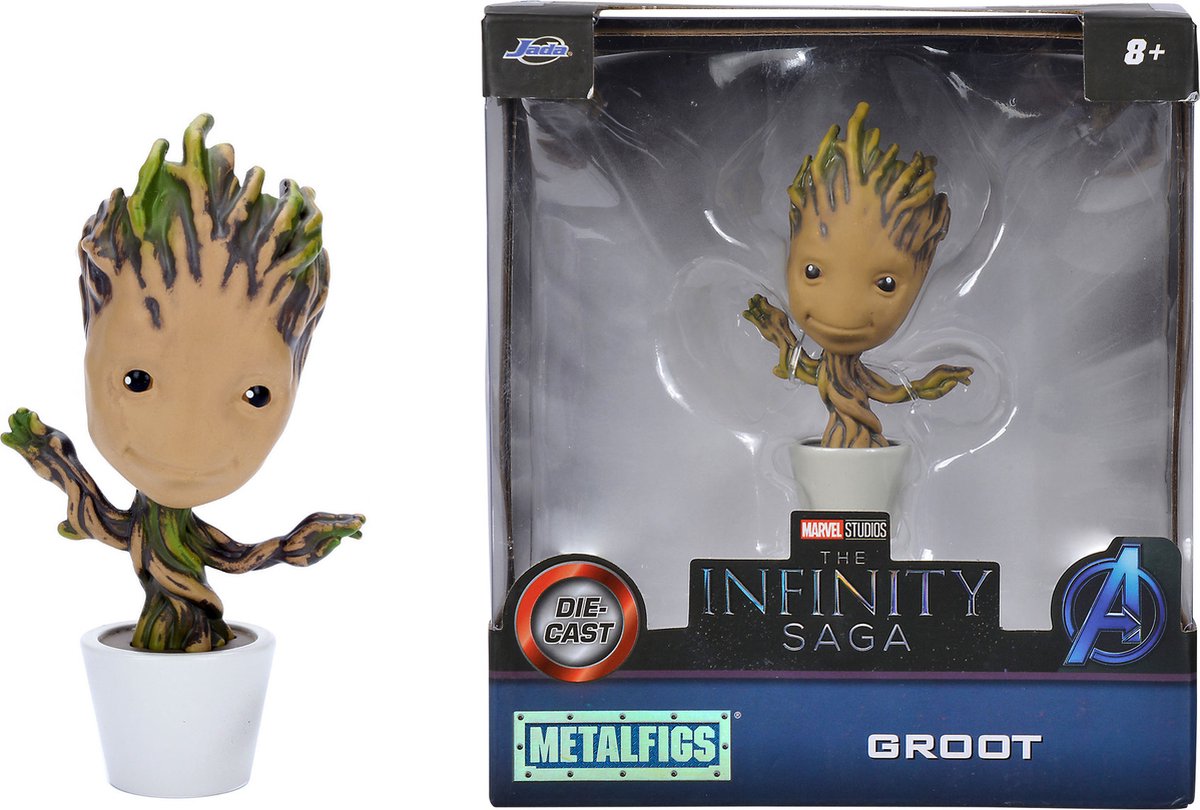 Jada Toys Marvel 10cm Groot Die Cast