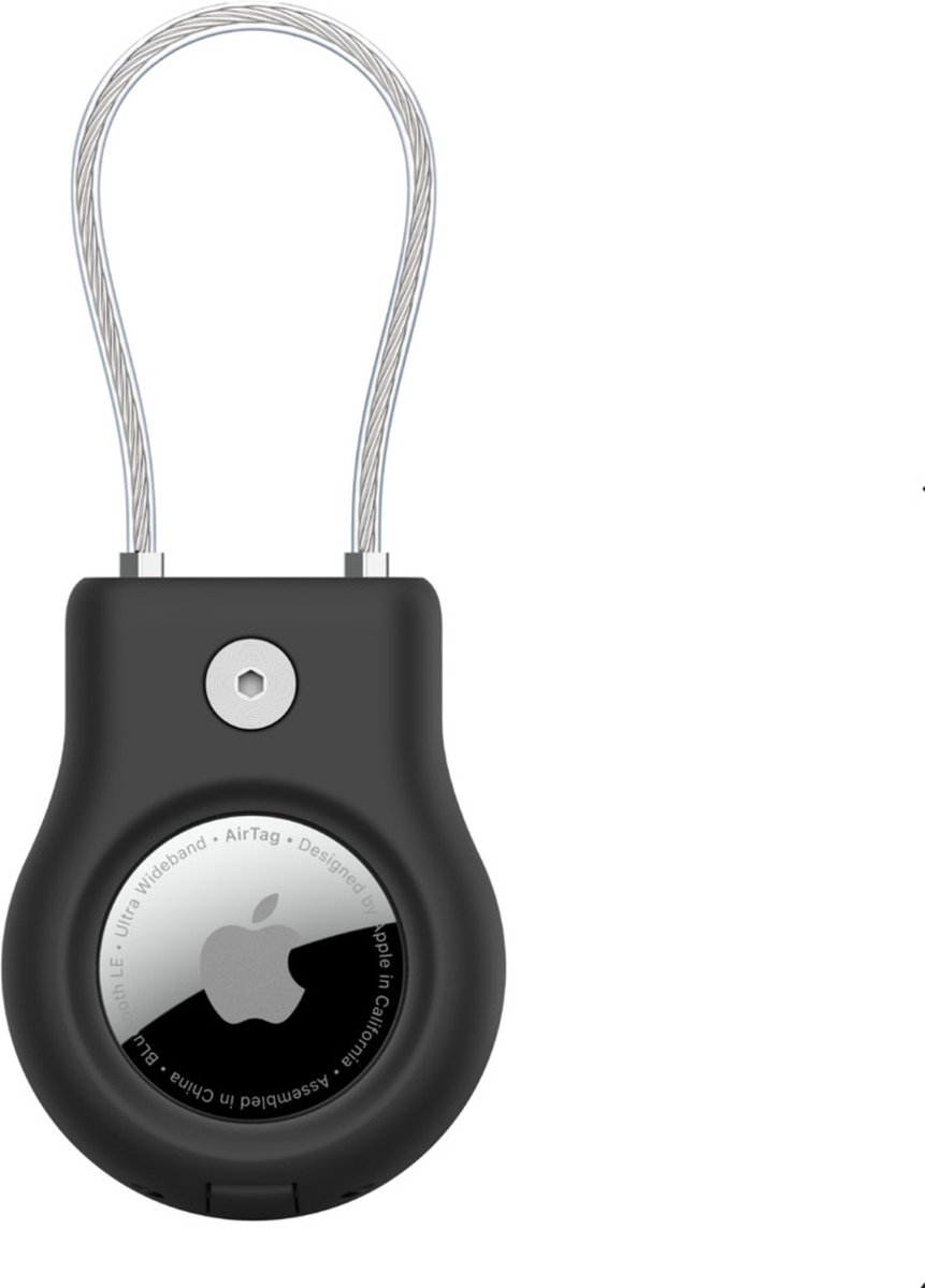 Belkin Secure Holder with Wire Cable - Airtag - Black