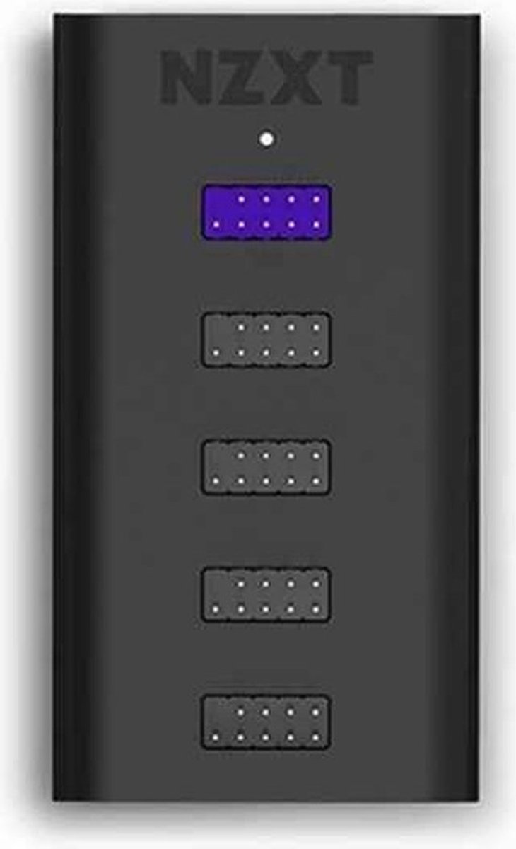 NZXT Internal (Gen 3) USB hub - USB 2.0 - 4 ports - Sort