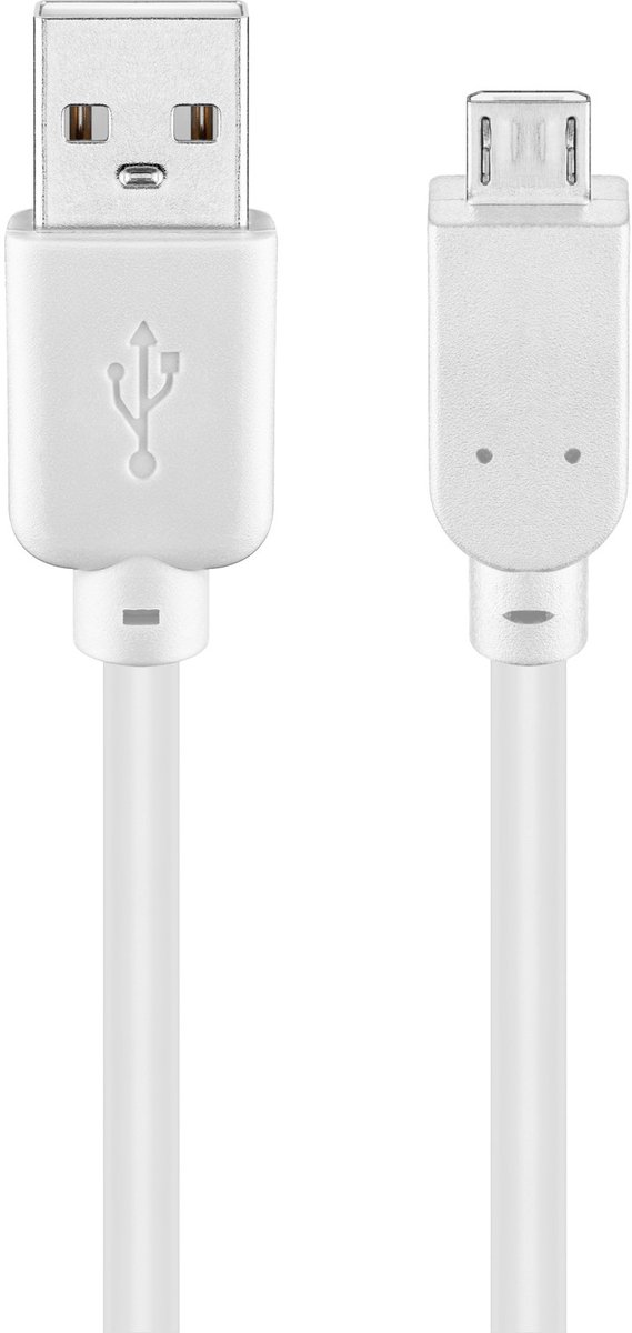 Pro USB 2.0 Hi-Speed cable white