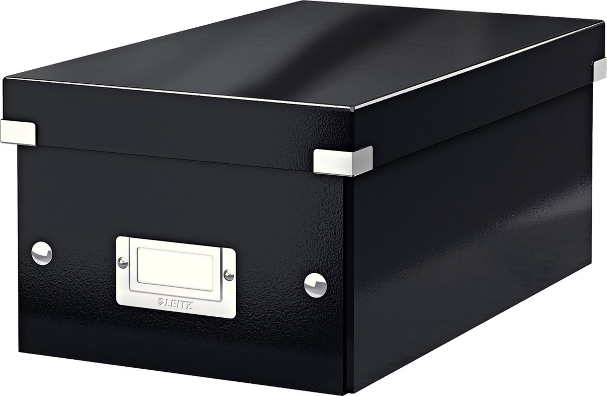 Leitz Opbevaringsboks Click & Store WOW DVD Sort