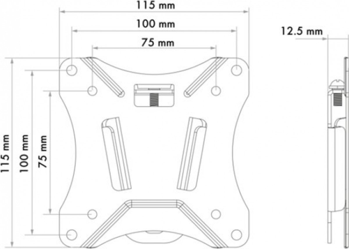 Schwaiger FIXED 1 - wall mount