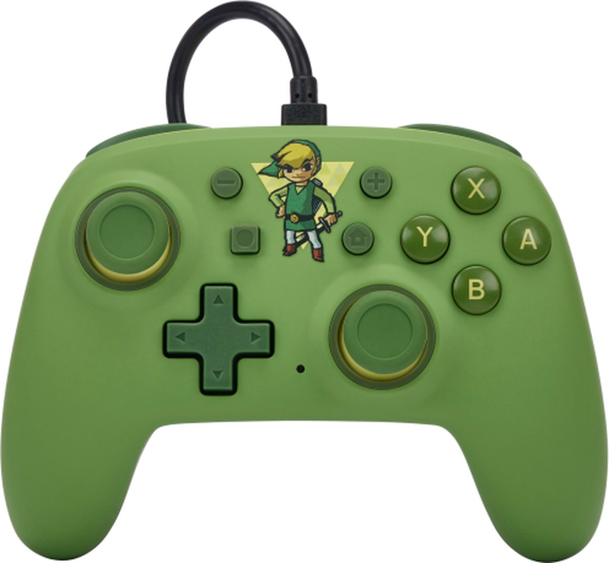 PowerA Nano kablet controller til Nintendo Switch - Toon Link - Wired Controller - Nintendo Switch