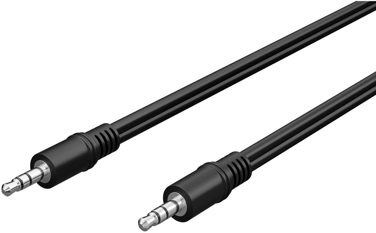 Pro AUX audio connector cable 3.5 mm stereo flat cable