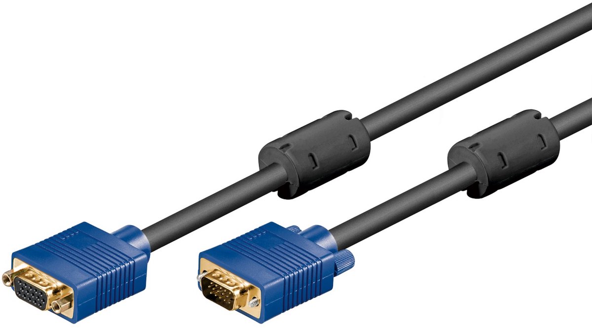 Pro Full HD SVGA monitor extension cable gold-plated.