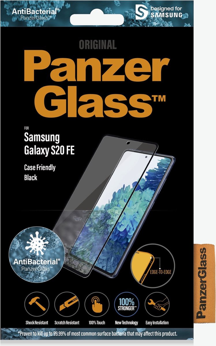 PanzerGlass Screen Protector Samsung Galaxy S20 FE