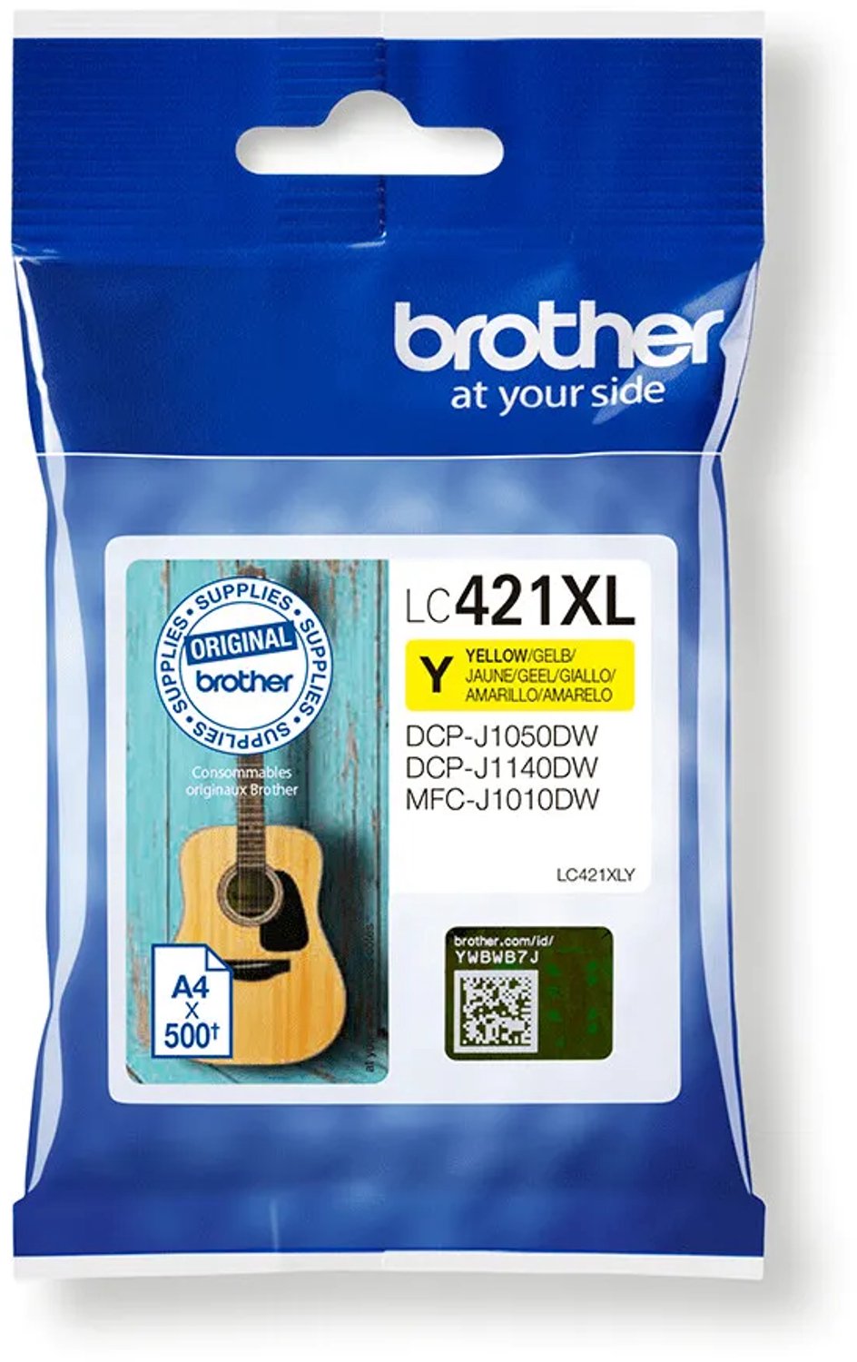 Brother - yellow - original - ink cartridge