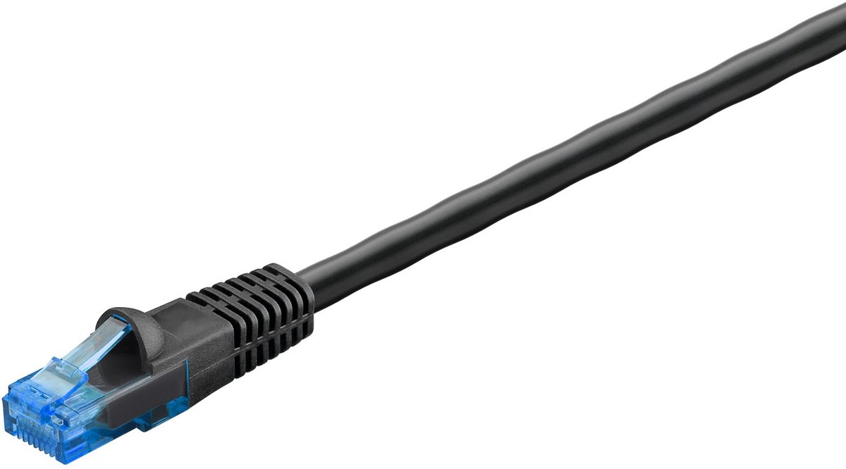 Pro LAN CAT 6 Outdoor U/UTP - Sort - 10m