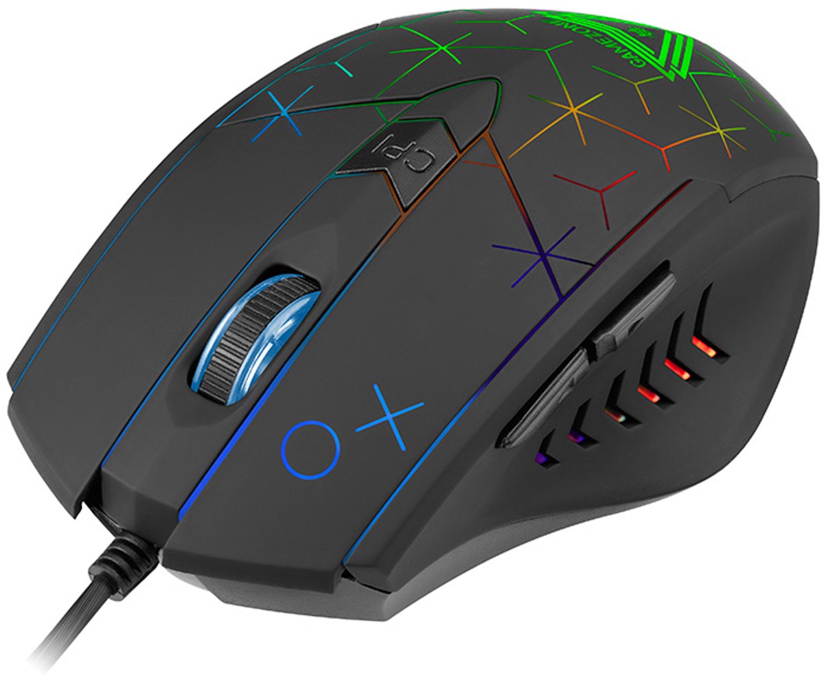 Tracer GAMEZONE XO - mouse - USB - Mus - Optisk - 6 knapper - Sort