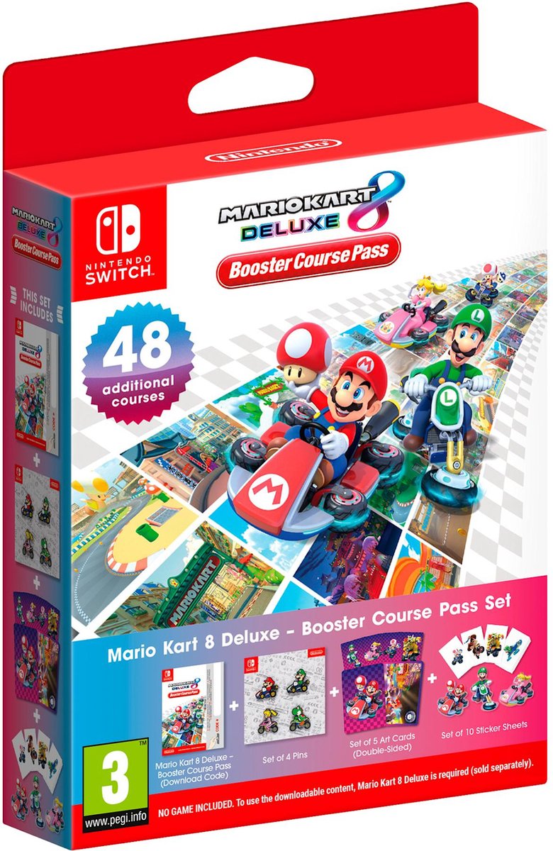 Mario Kart 8 Deluxe Booster Course Pass - DLC - Nintendo Switch - Racing