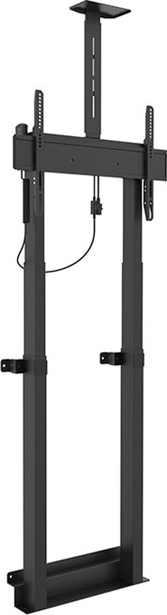 Multibrackets M stand - motorised - for LCD TV - 90 kg - black - Maks 90 kg - Maks størrelse 90 "