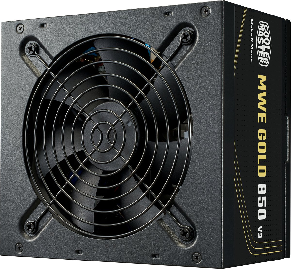 Cooler Master MWE GOLD 850 V3 power supply unit Strømforsyning - 850 Watt - ATX - 80 Plus Gold certified