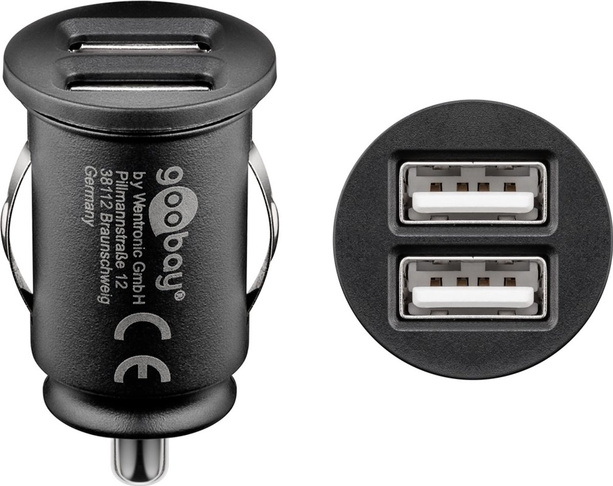 Pro USB Car Charger 12V - 2xUSB (2.1A)
