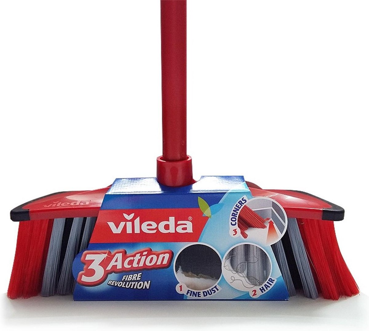 Vileda 3 Action Broomhead