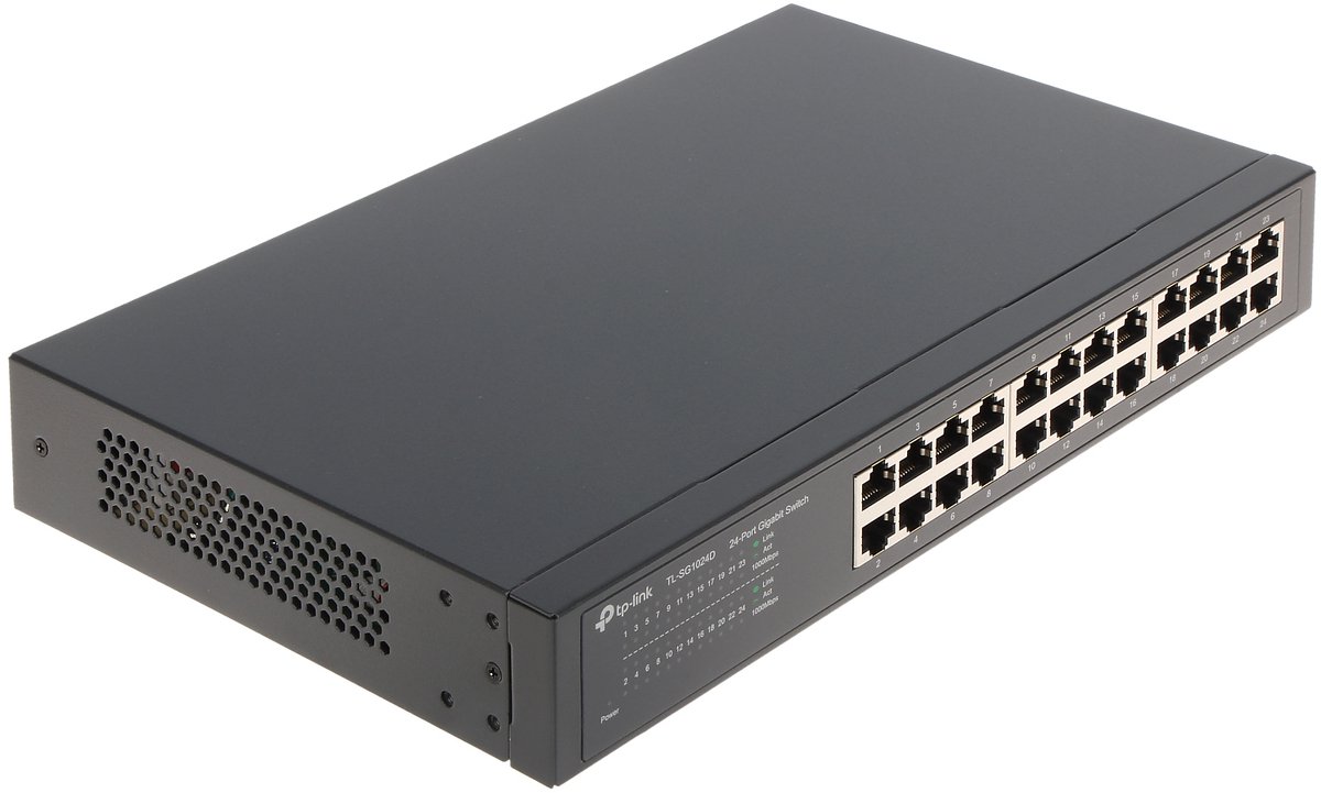 TP-Link TL-SG1024D 24-Port Gigabit Desktop/Rackmount Switch