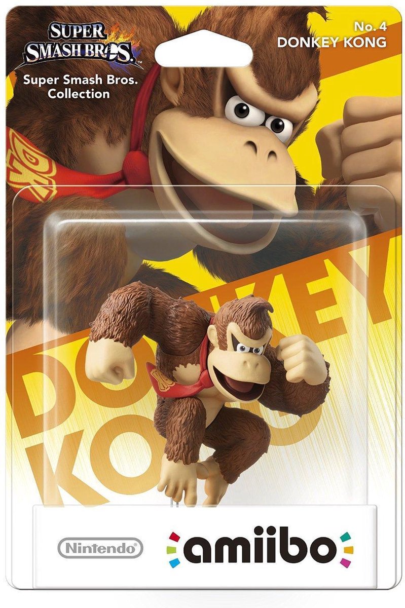Nintendo Amiibo No. 4 Donkey Kong