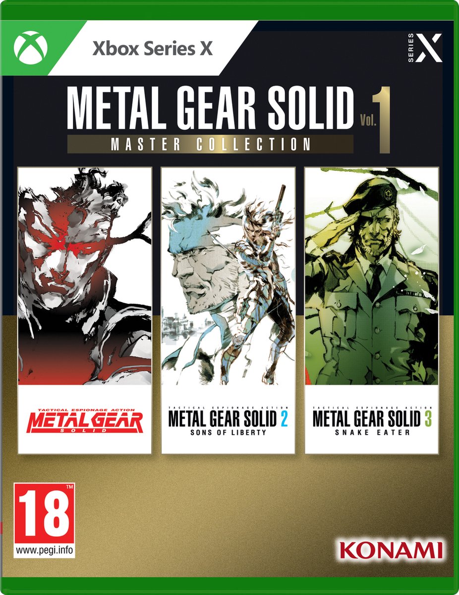 Metal Gear Solid: Master Collection Vol. 1 - Microsoft Xbox Series X - Action/Adventure