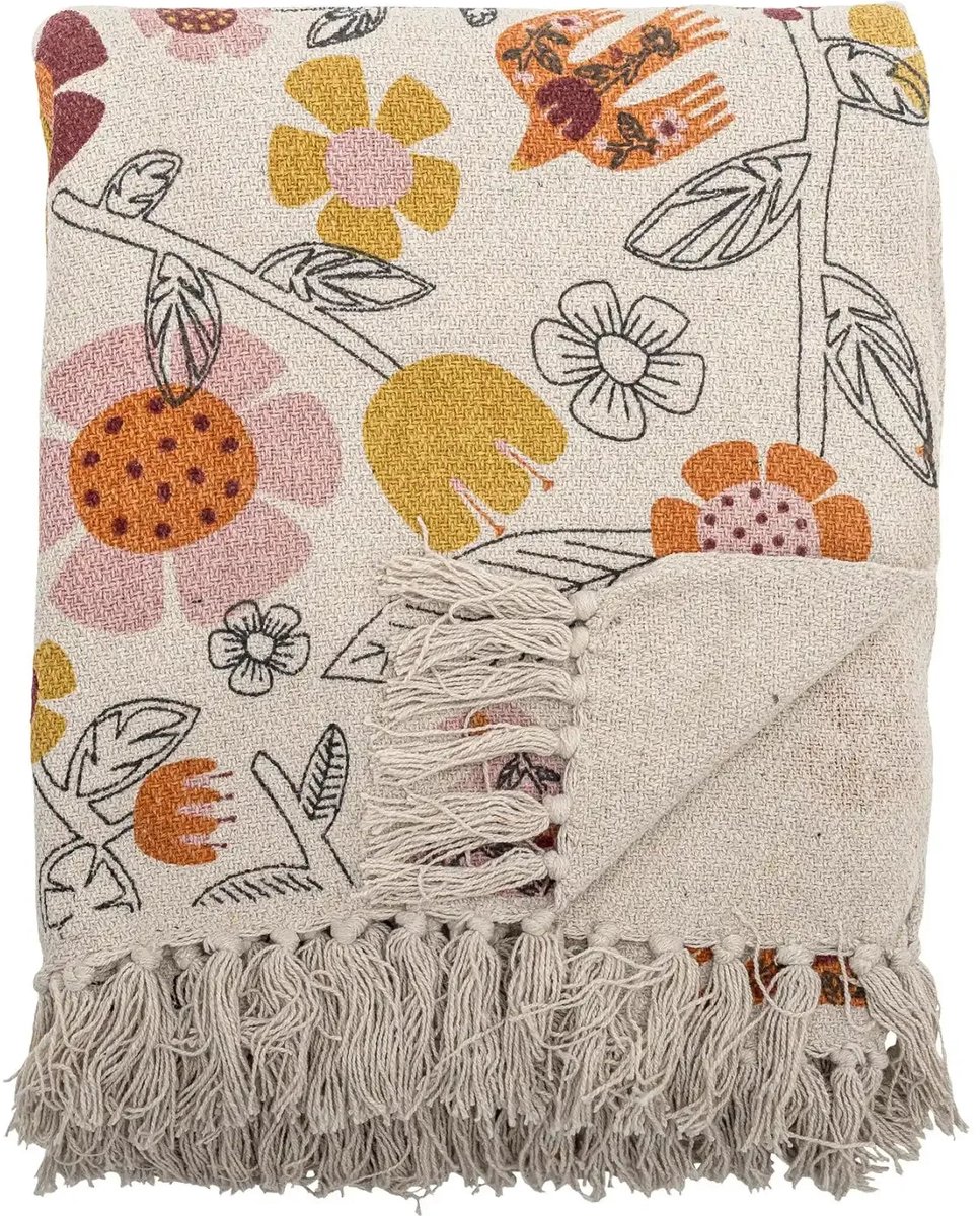 Bloomingville 82063139 throw blanket