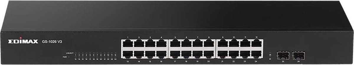 Edimax 26-Port Gigabit Switch with 2 SFP Ports