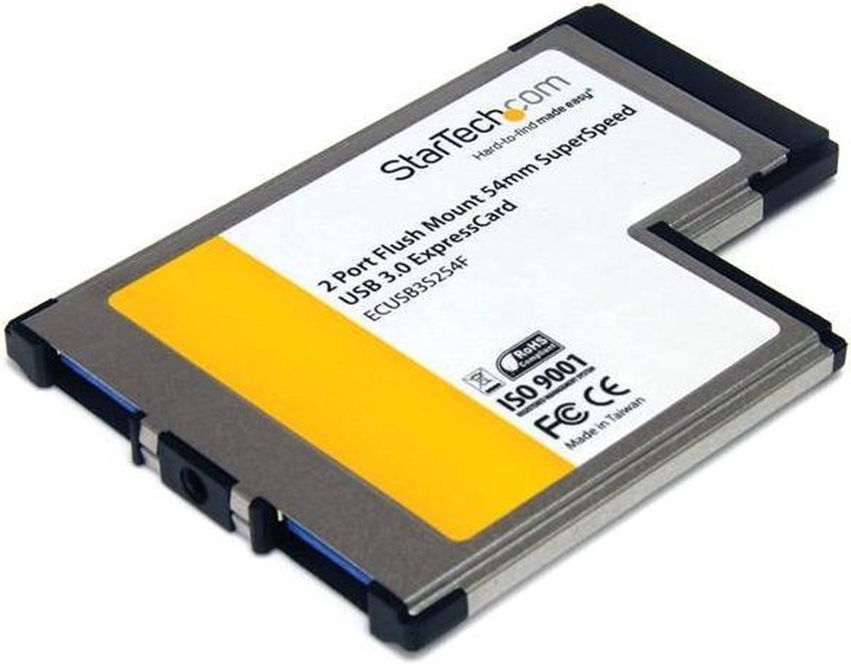 StarTech.com 2 Port Flush Mount ExpressC