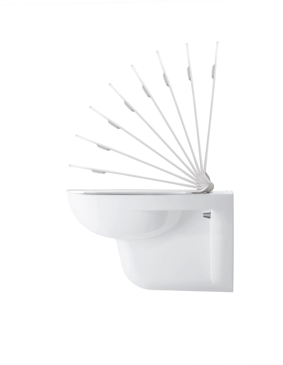 Duravit d-code toiletsæde hvid soft close