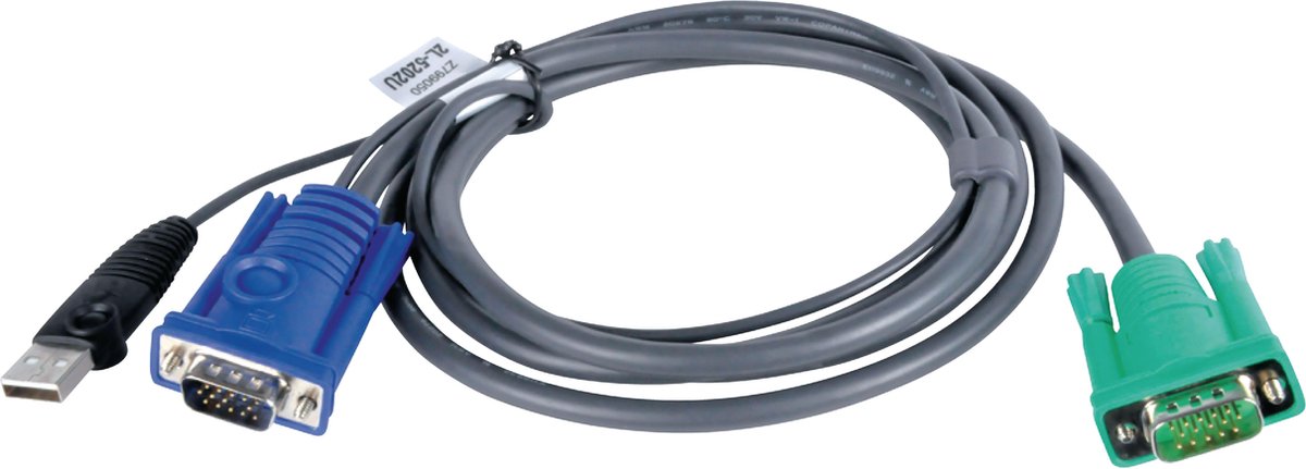 ATEN KVM-kabel SPHD15 male to HD15 male