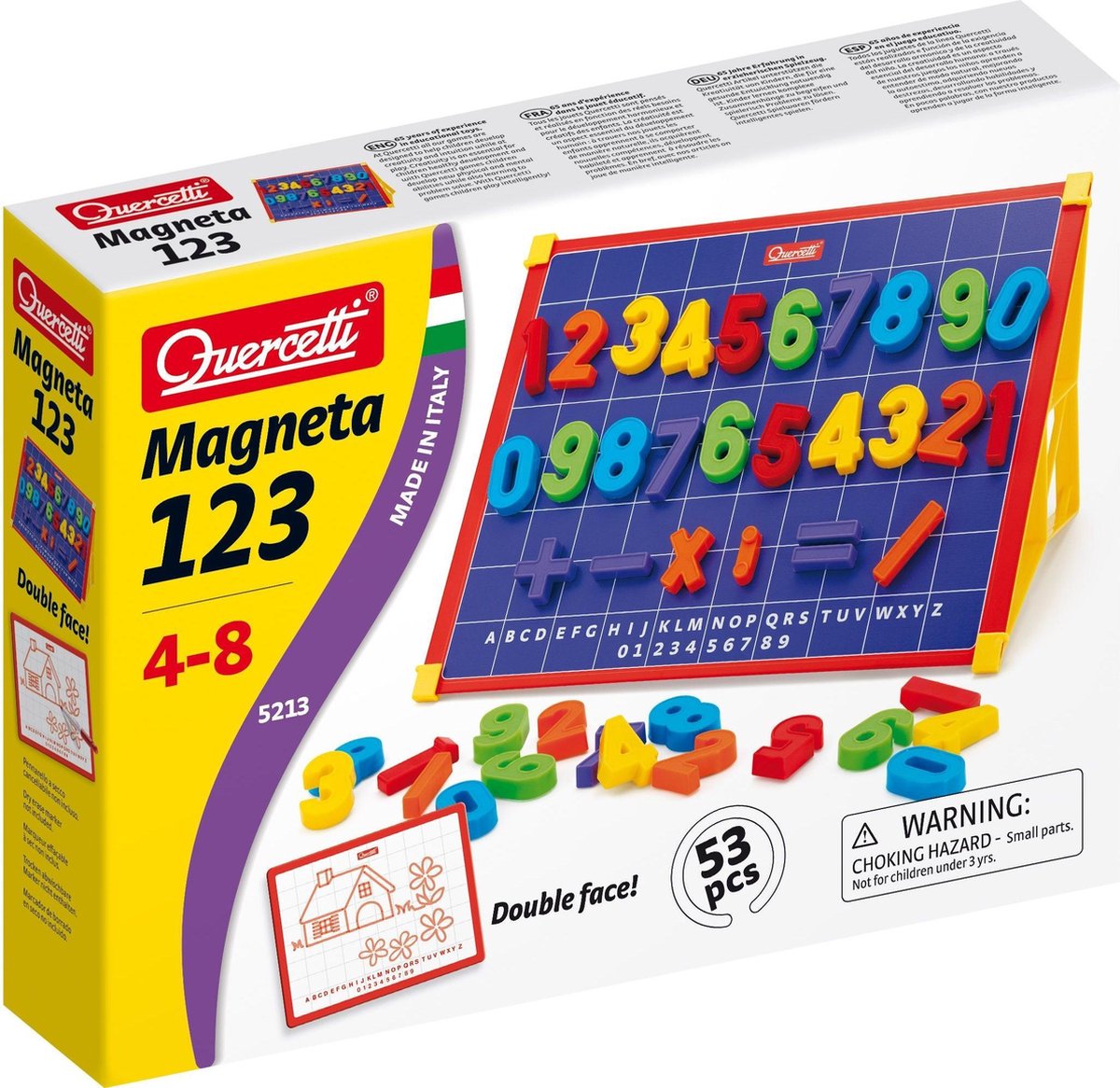 Quercetti Magnetic Board Math