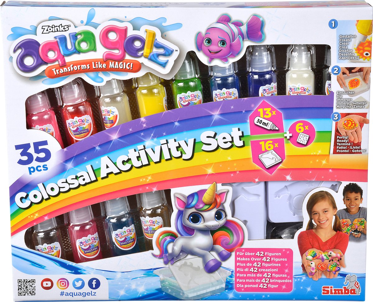 Simba Aqua Gelz Colossal Activity Set 35 pcs