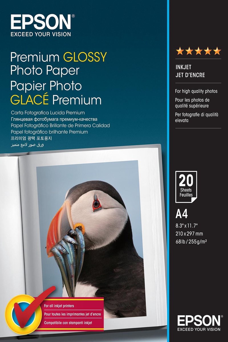 Epson Paper Photo Prem. Glossy A4 20sh