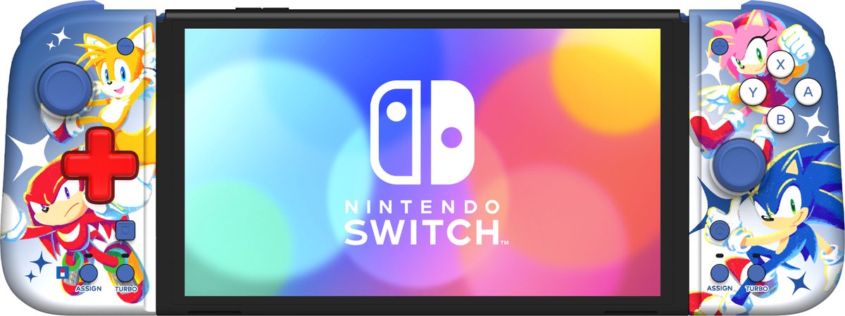 HORI Split Pad Compact (Sonic) - Wired Controller - Nintendo Switch