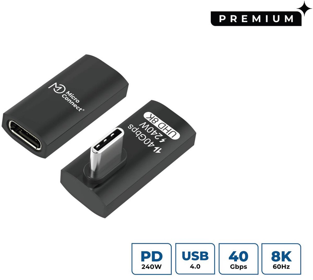 MicroConnect - USB-C adapter - USB-C to USB-C