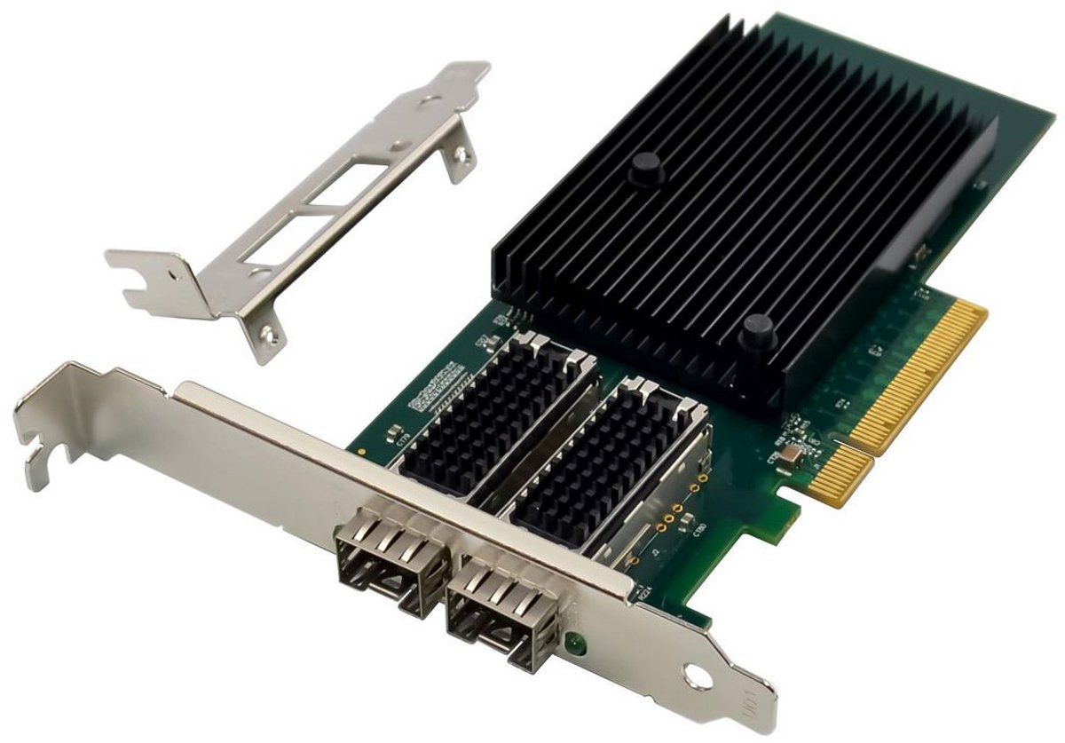 MicroConnect - network adapter - PCIe 3.0 x8 - 10 Gigabit SFP+ x 2