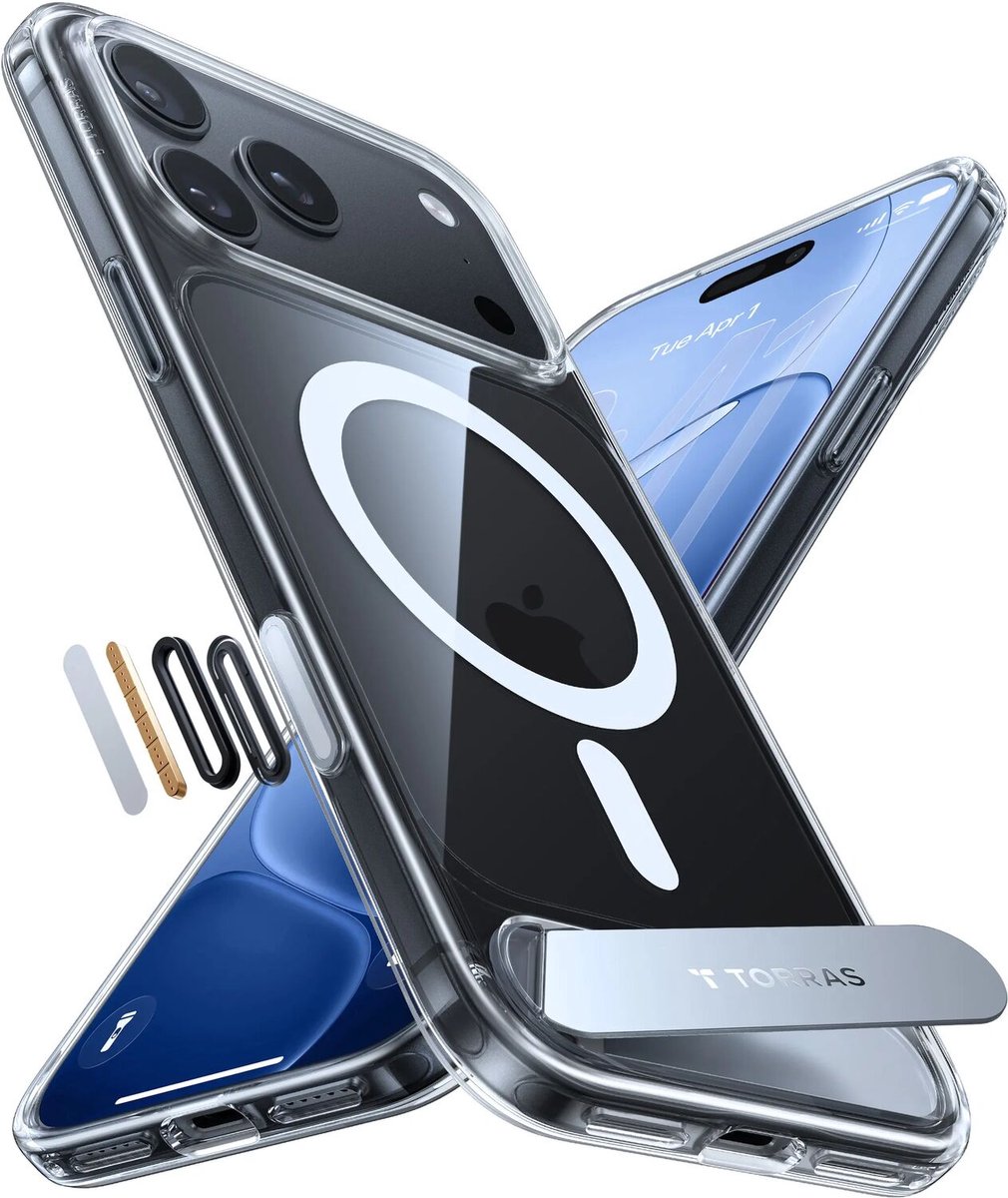 Torras Ostand L1 - clear - iPhone 18 Pro Max