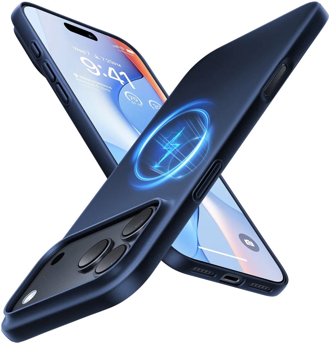 Torras OriginFit-Mag - blue - iPhone 18 Pro