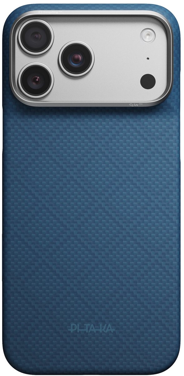 PITAKA Edge Case Argyle - Midnight Blue - iPhone 18 Pro Max/17 Pro Max