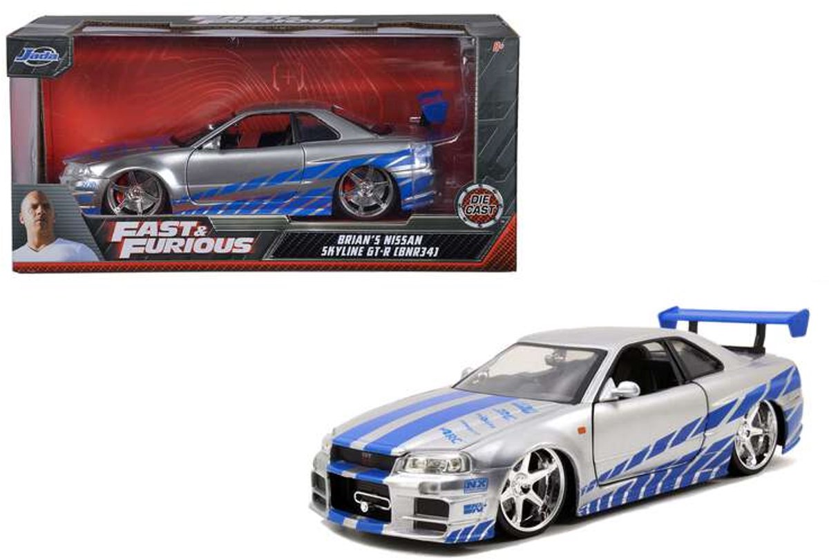 Jada Toys - Fast & Furious 2002 Nissan Skyline 1:24
