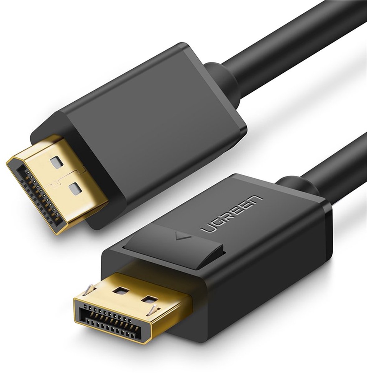 UGREEN DP102 DP 1.2 / DP 1.2 (4K) Cable - 1m - Black