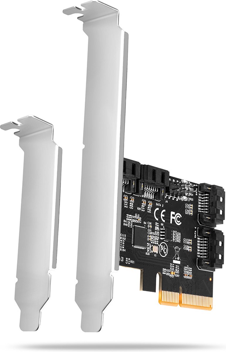 AXAGON 4 × intern SATA 6G-port PCIe-controller