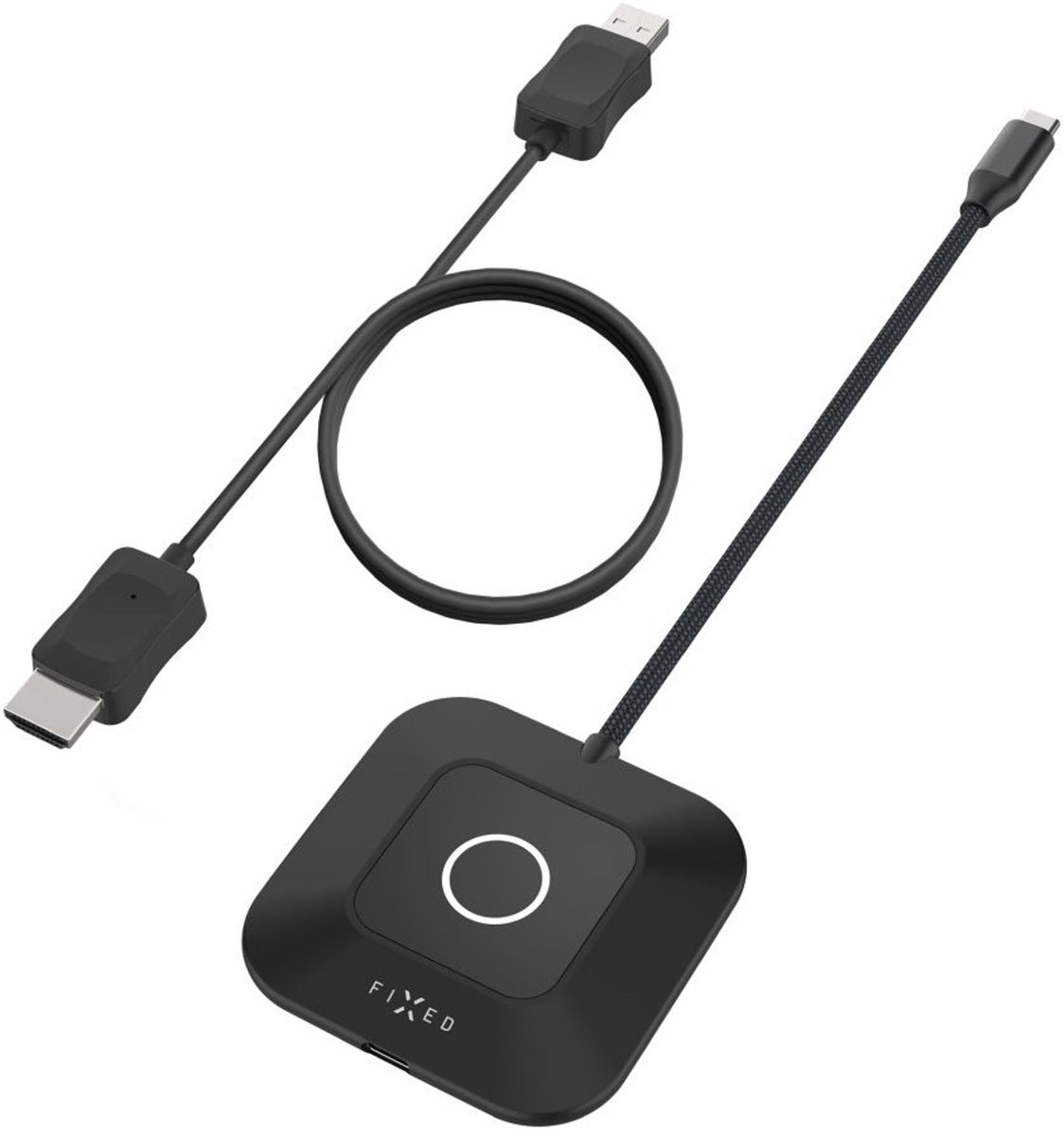 FIXED AirLink Wireless USB-C/HDMI Extender - Black