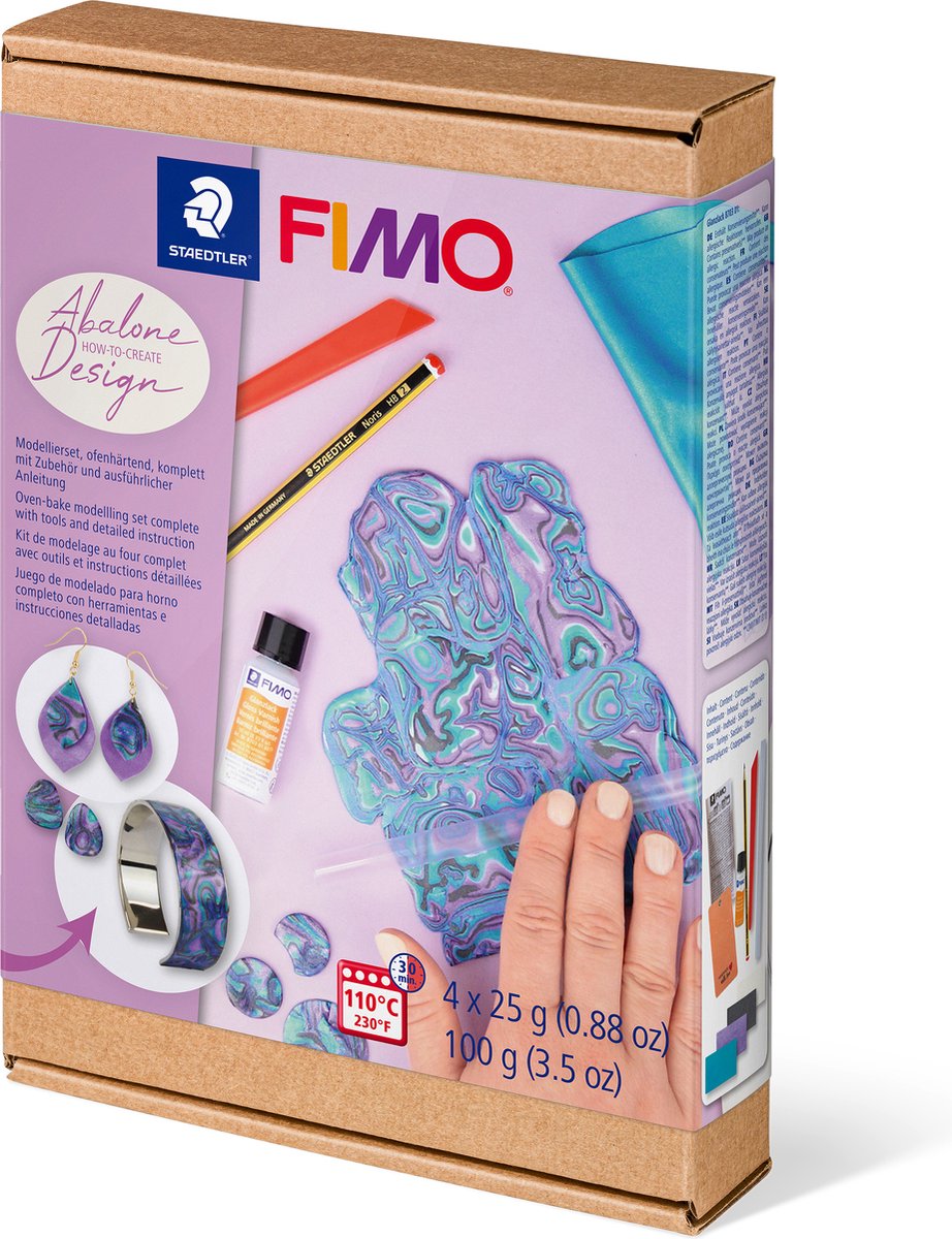 Staedtler FIMO SOFT SÆT HTC ABALONE DESIGN