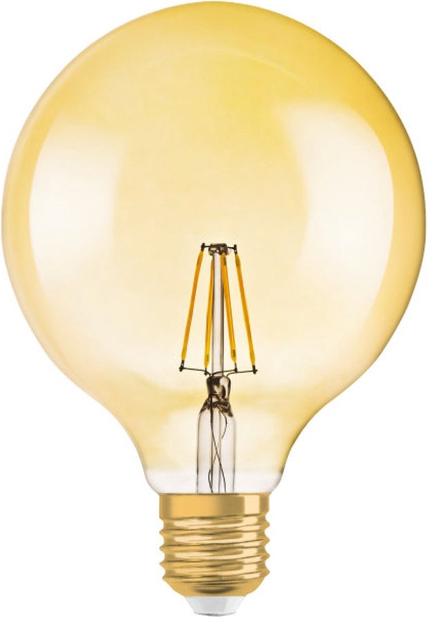 Osram LED pære Vintage 1906 Globe G125 2,8W/824 (21W) E27