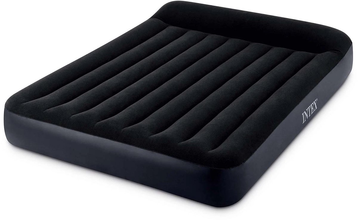Intex Queen Dura-Beam Pillow Rest Classic luftmadras 152x203x25cm