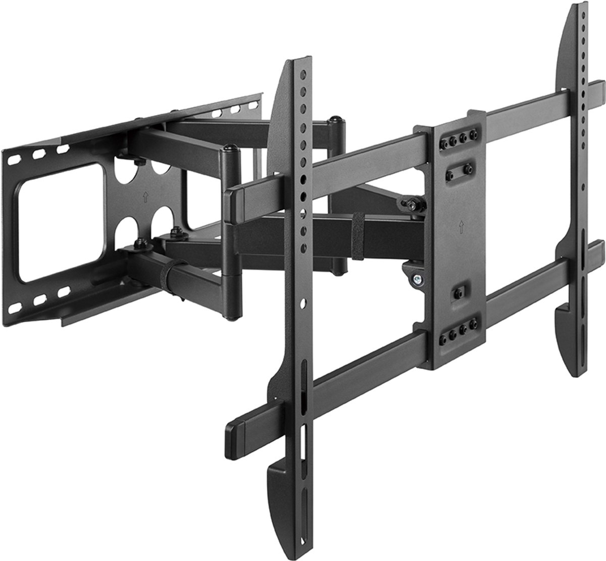 Gembird WM-80RT-02 - mounting kit - Rotate & Tilt - for LCD TV - fine texture black - Maks 60 kg - Maks størrelse 80"