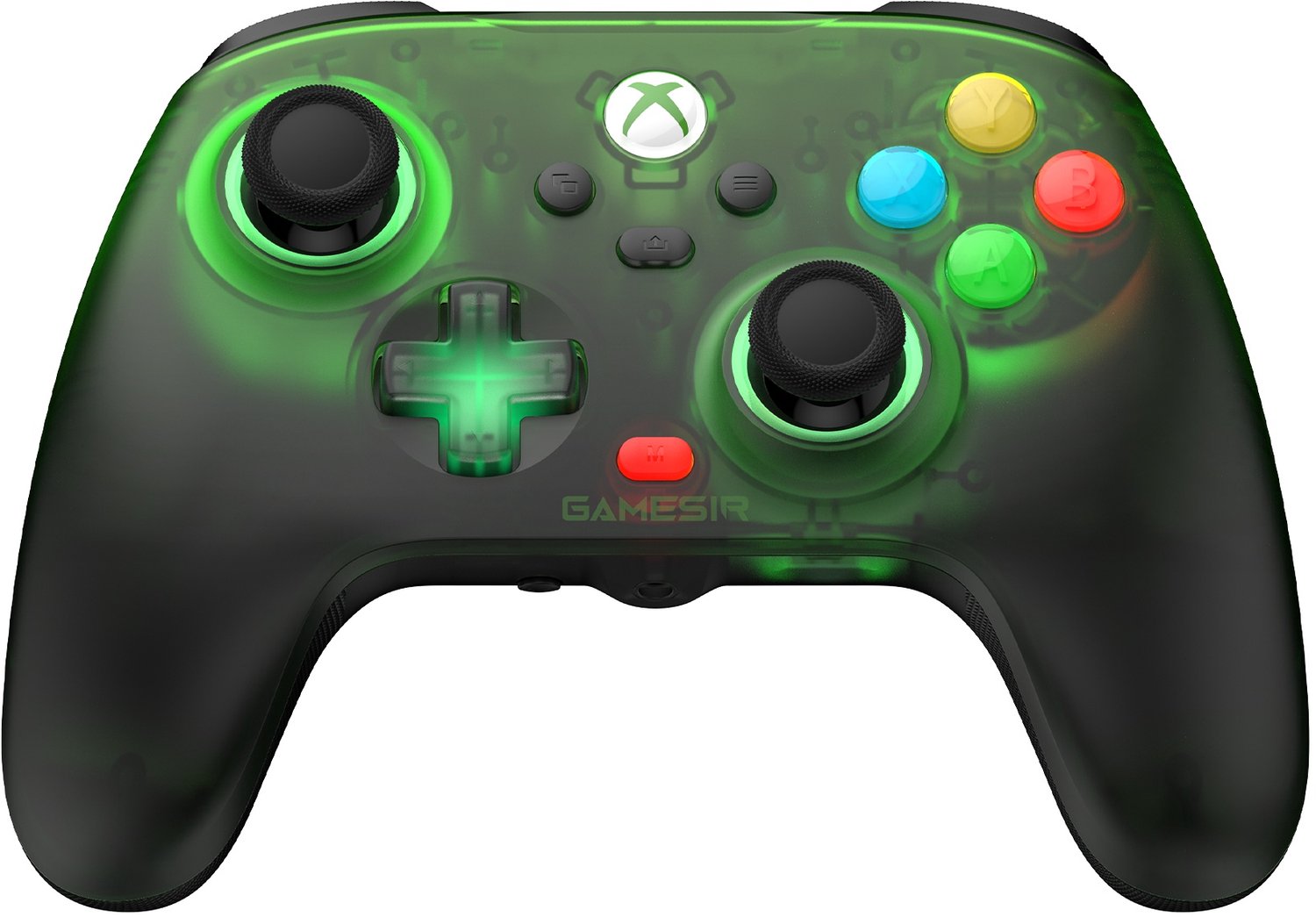 GameSir T7 Pro Tri-Mode Wireless Xbox Controller - Retro Green (TMR Sticks Hall-Effect Triggers) Xbox Licensed - Wireless Controller - Microsoft Xbox One X