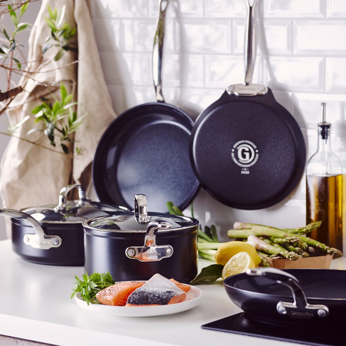 GreenPan Barcelona Pro saucepan