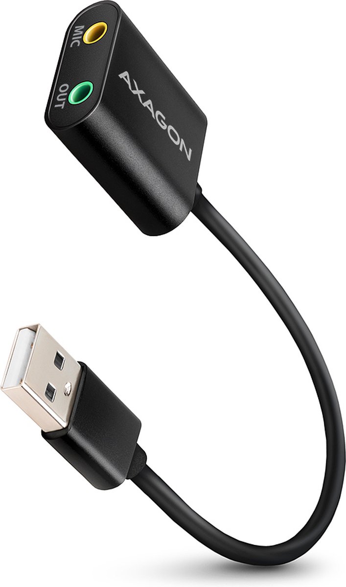 AXAGON USB ekstern lydkort - 15 cm kabel